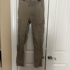 Levi's Tan Cargo Pants Straight Leg Casual